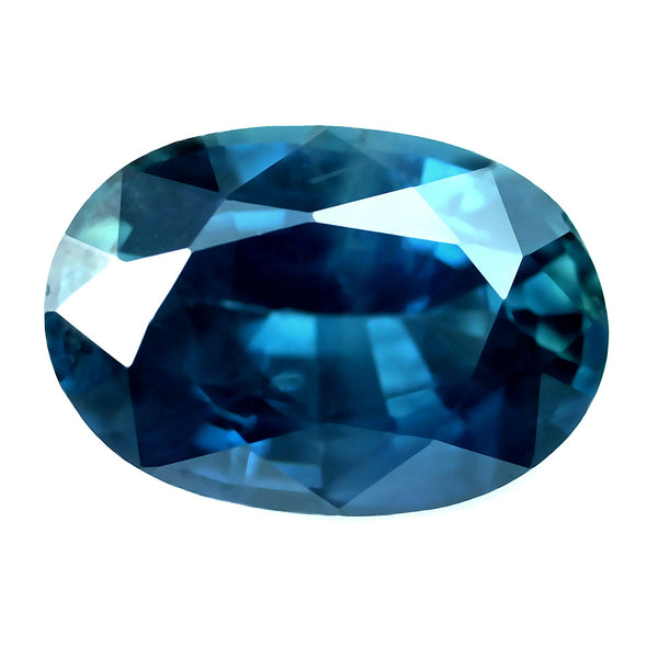 0.53ct Certified Natural Teal Sapphire