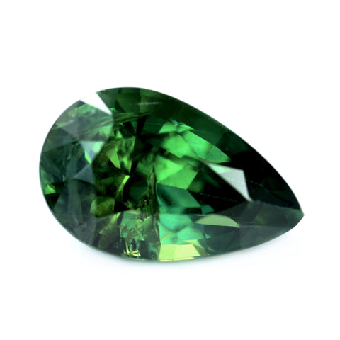 2.71ct Certified Natural Green Sapphire