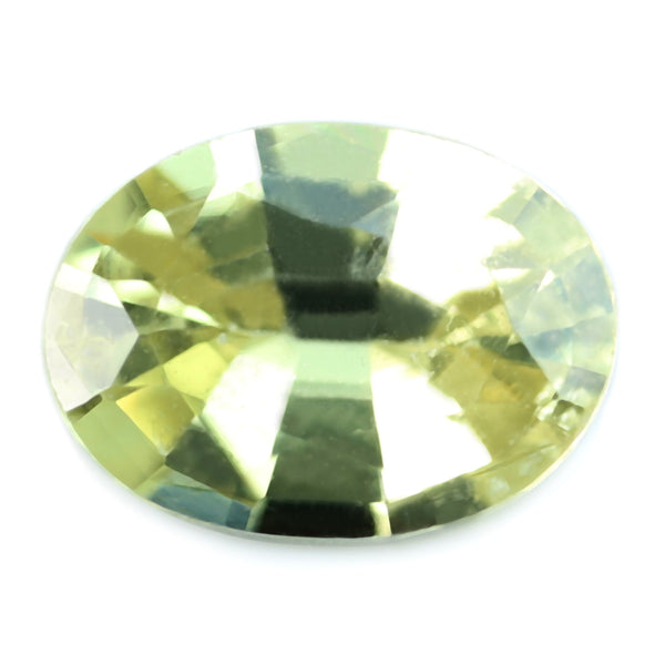 0.81ct Certified Natural Yellow  Sapphire