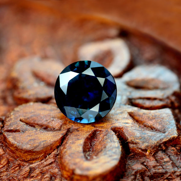 1.28ct Certified Natural Blue Sapphire