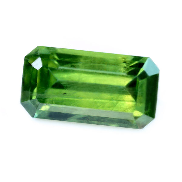 1.60ct Certified Natural Green Sapphire