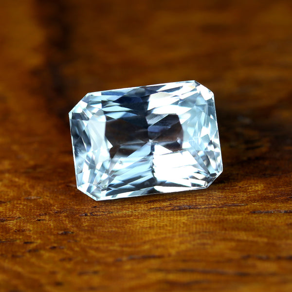 1.70ct Certified Natural White Sapphire