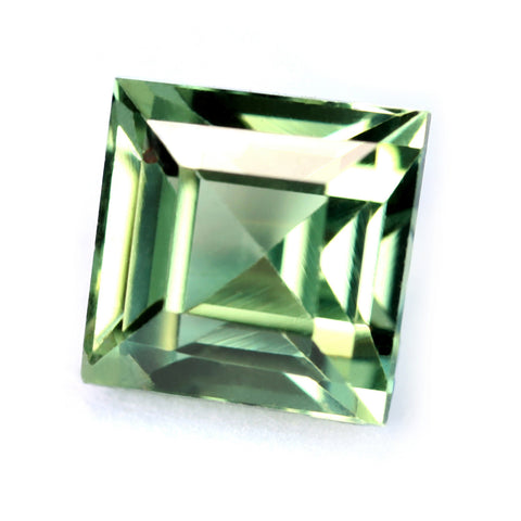 0.85ct Certified Natural Green Sapphire