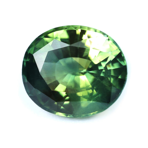 1.04ct Certified Natural Green Sapphire