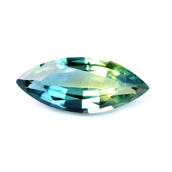 0.37ct Certified Natural Bicolor Sapphire