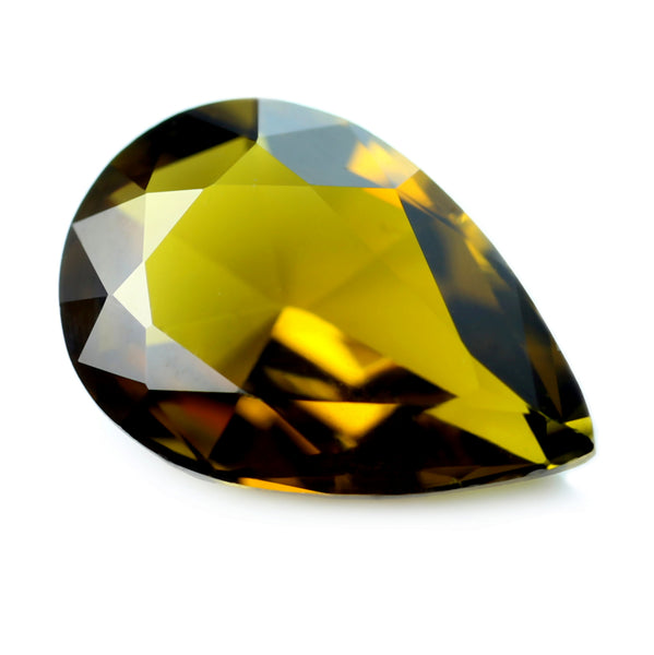 0.62ct Certified Natural Yellow Sapphire