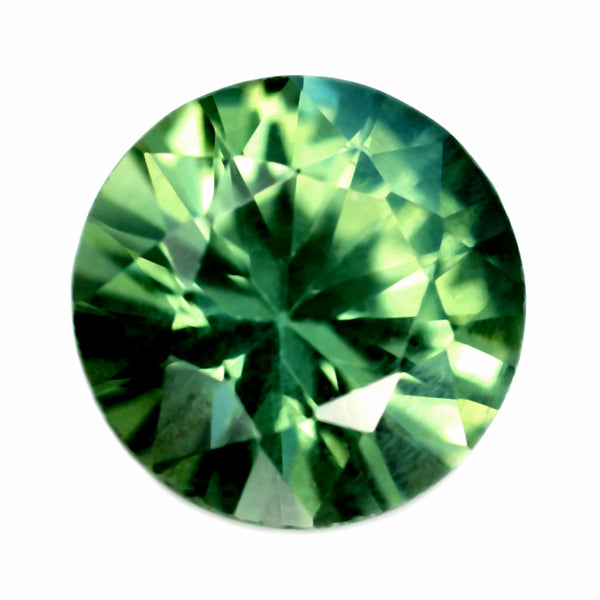 0.66ct Certified Natural Green Sapphire