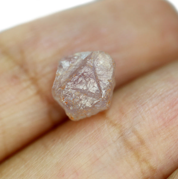 2.84cts Certified Natural Peach Sapphire
