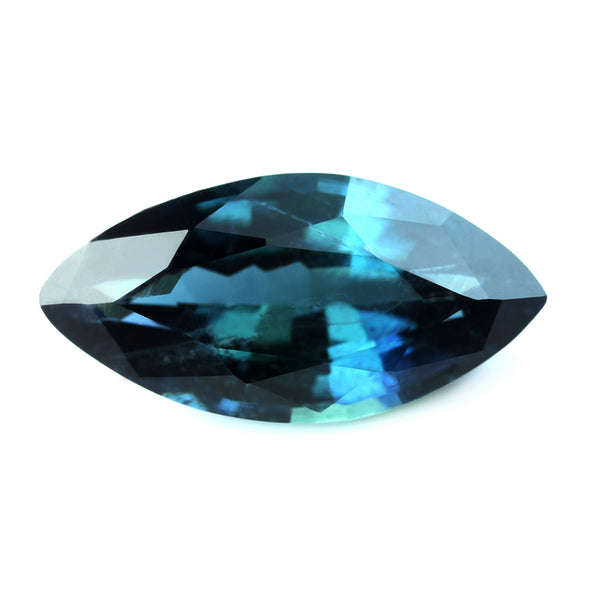 0.69ct Certified Natural Teal Sapphire