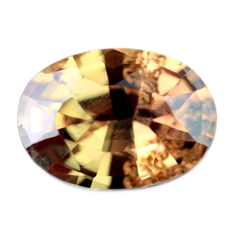 0.61ct Certified Natural Orange Sapphire