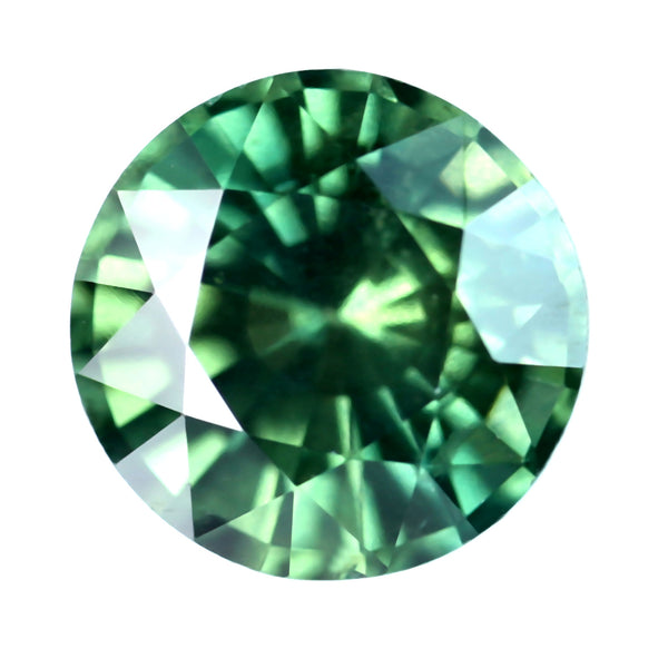 0.60ct Certified Natural Green Sapphire