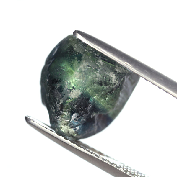 8.17ct Certified Natural Teal Sapphire