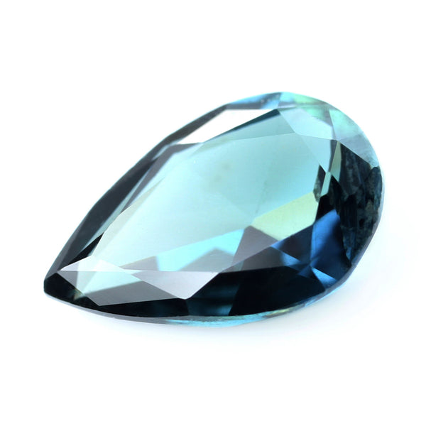 0.60ct Certified Natural Teal Sapphire