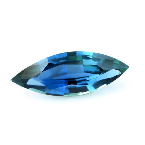 0.46ct Certified Natural Teal Sapphire