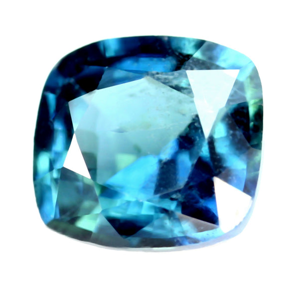0.55ct Certified Natural Teal Sapphire