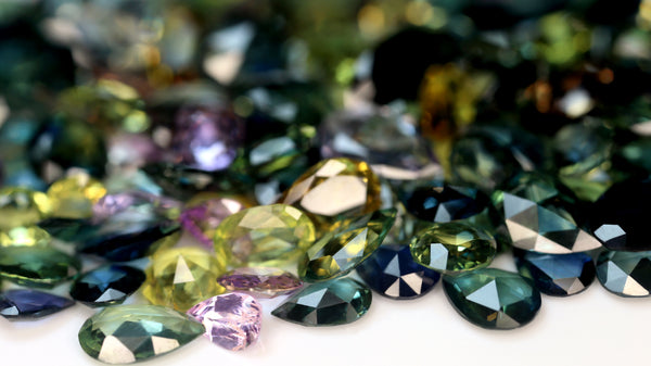 68ct Certified Natural Multicolor Sapphire Parcel