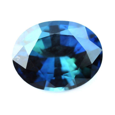 0.49ct Certified Natural Teal Sapphire