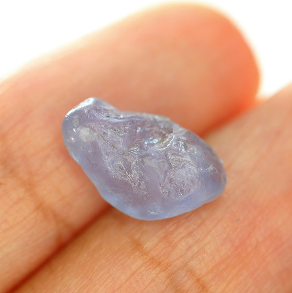 3.43cts Certified Natural Lavender Sapphire