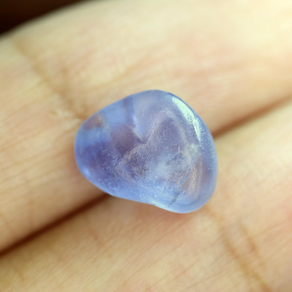3.70cts Certified Natural Lavender Sapphire