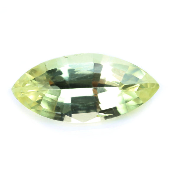 0.76ct Certified Natural Yellow Sapphire