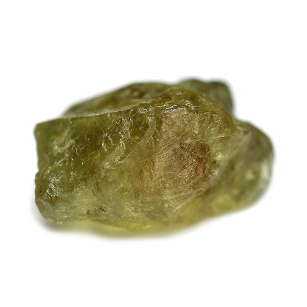 6.52ct Certified Natural Olive Green Sapphire