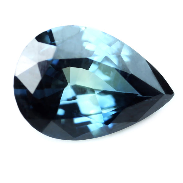 0.51ct Certified Natural Teal Sapphire