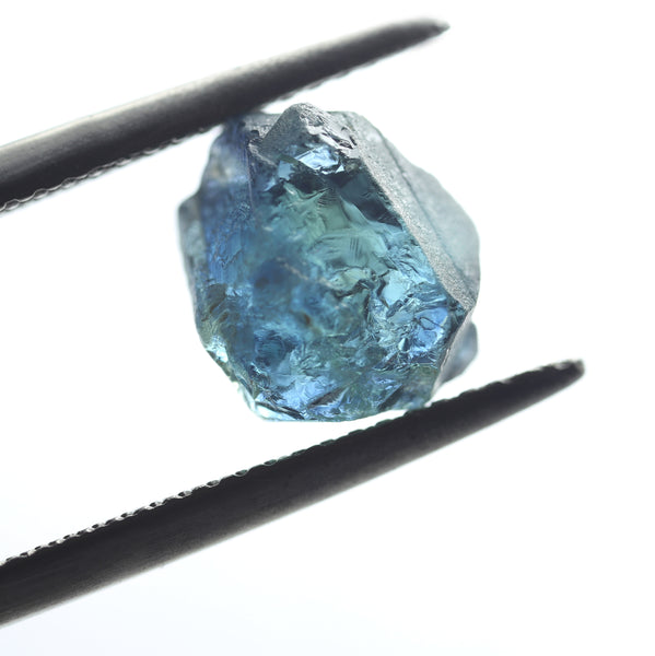 5.28ct Certified Natural Teal Sapphire
