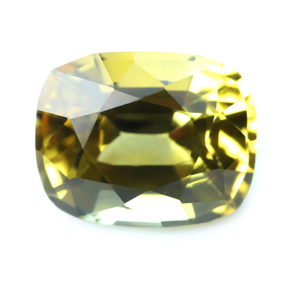 0.66ct Certified Natural Yellow Sapphire