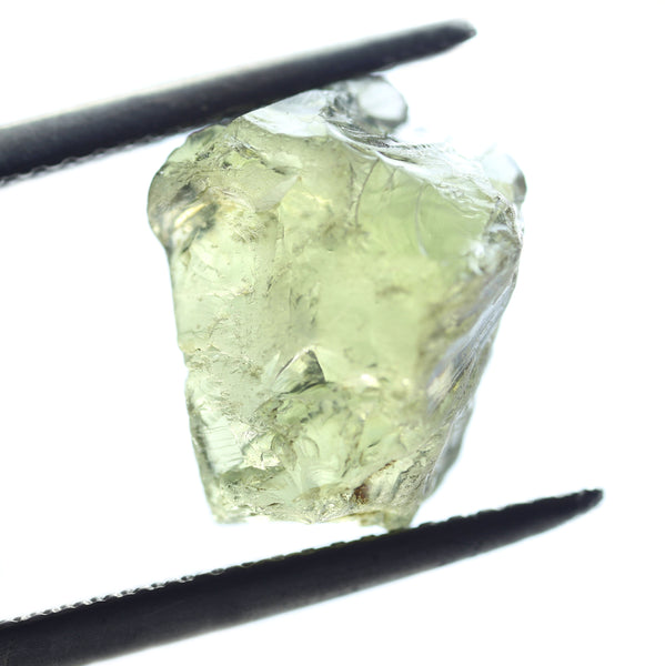 6.64ct Certified Natural Green Sapphire
