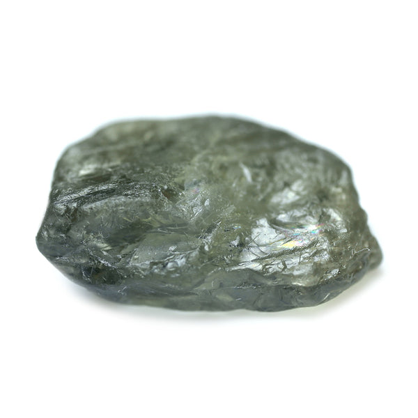 5.10ct Certified Natural Green Sapphire