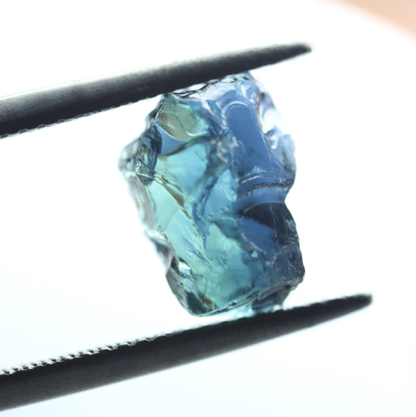 4.82ct Certified Natural Teal Sapphire