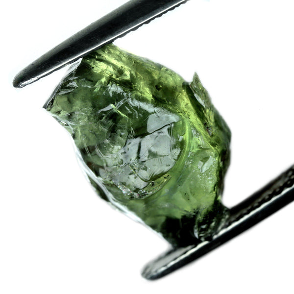 7.76ct Certified Natural Green Sapphire
