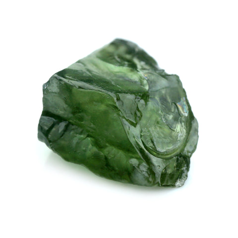 3.42ct Certified Natural Green Sapphire
