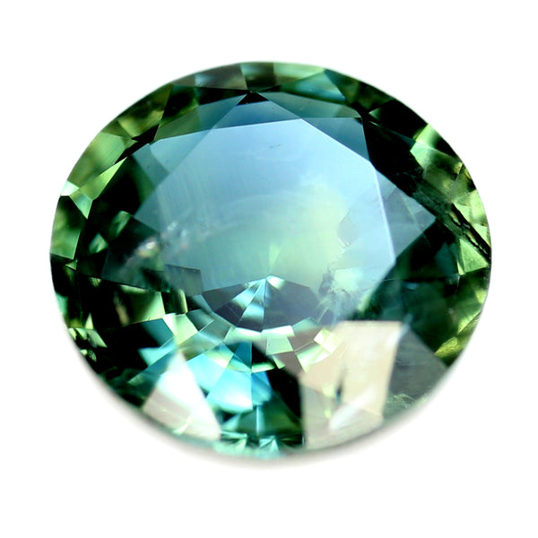 1.04ct Certified Natural Teal Sapphire