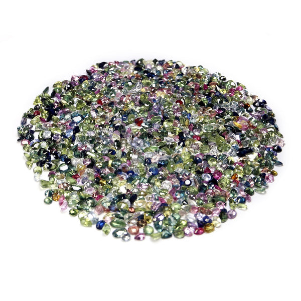 610.59ct Certified Natural Multicolor Sapphire Parcel