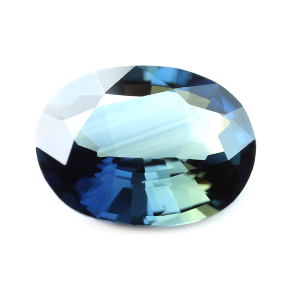 1.12ct Certified Natural Teal Sapphire