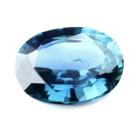 0.72ct Certified Natural Teal Sapphire