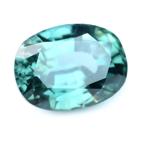 0.83ct Certified Natural Teal Sapphire