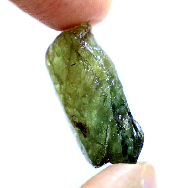 23.53cts Certified Natural Green Sapphire