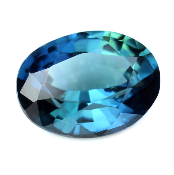 0.63ct Certified Natural Teal Sapphire