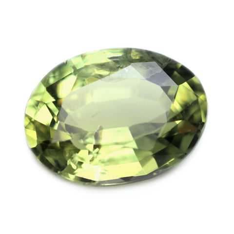 1.15ct Certified Natural Green Sapphire
