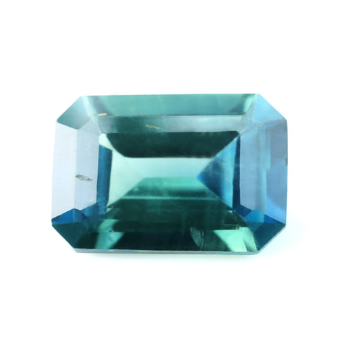 0.83ct Certified Natural Teal Sapphire