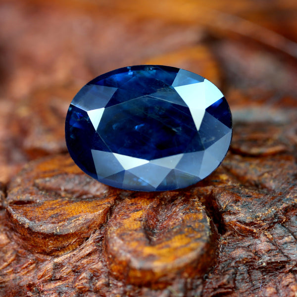 3.37cts Certified Natural Blue Sapphire