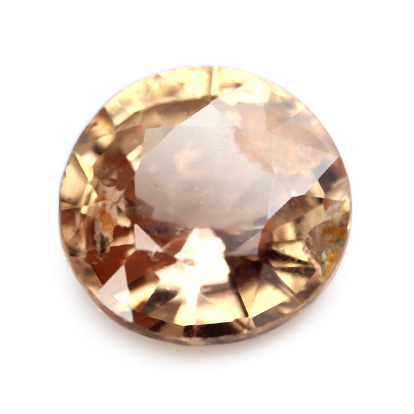 0.55ct Certified Natural Brown Sapphire