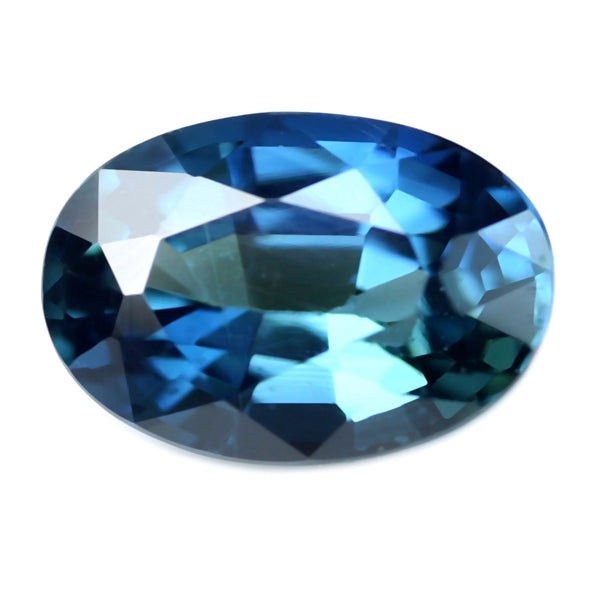0.48ct Certified Natural Teal Sapphire