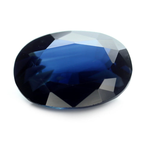 1.34ct Certified Natural Blue Sapphire