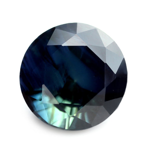 0.93ct Certified Natural Teal Sapphire