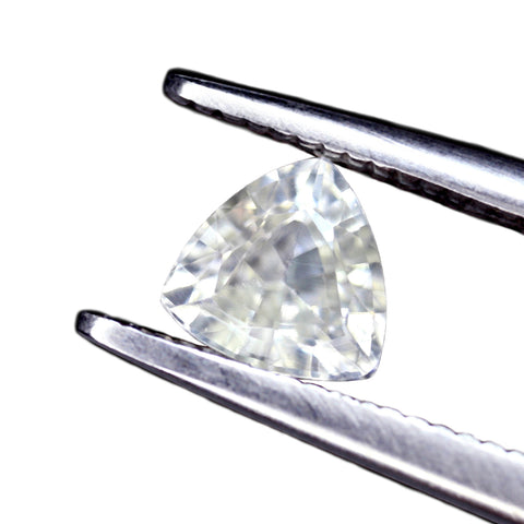 0.66ct Certified Natural White Zircon