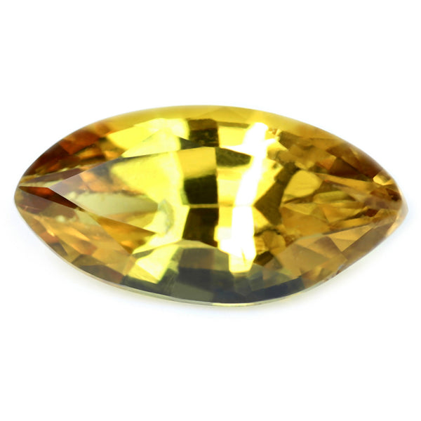 0.73ct Certified Natural Yellow Sapphire