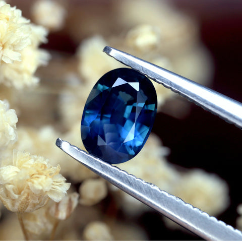 0.86ct Certified Natural Blue Sapphire